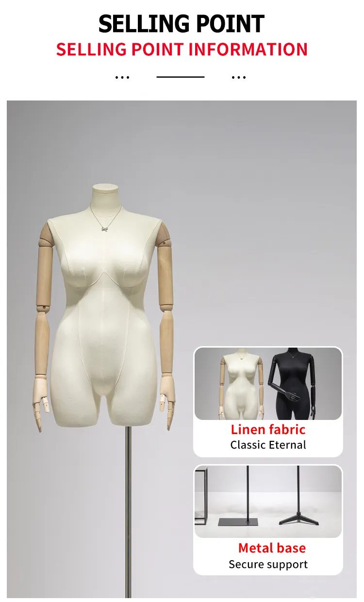 Hot Selling Plus Size Women Mannequin Detail 2