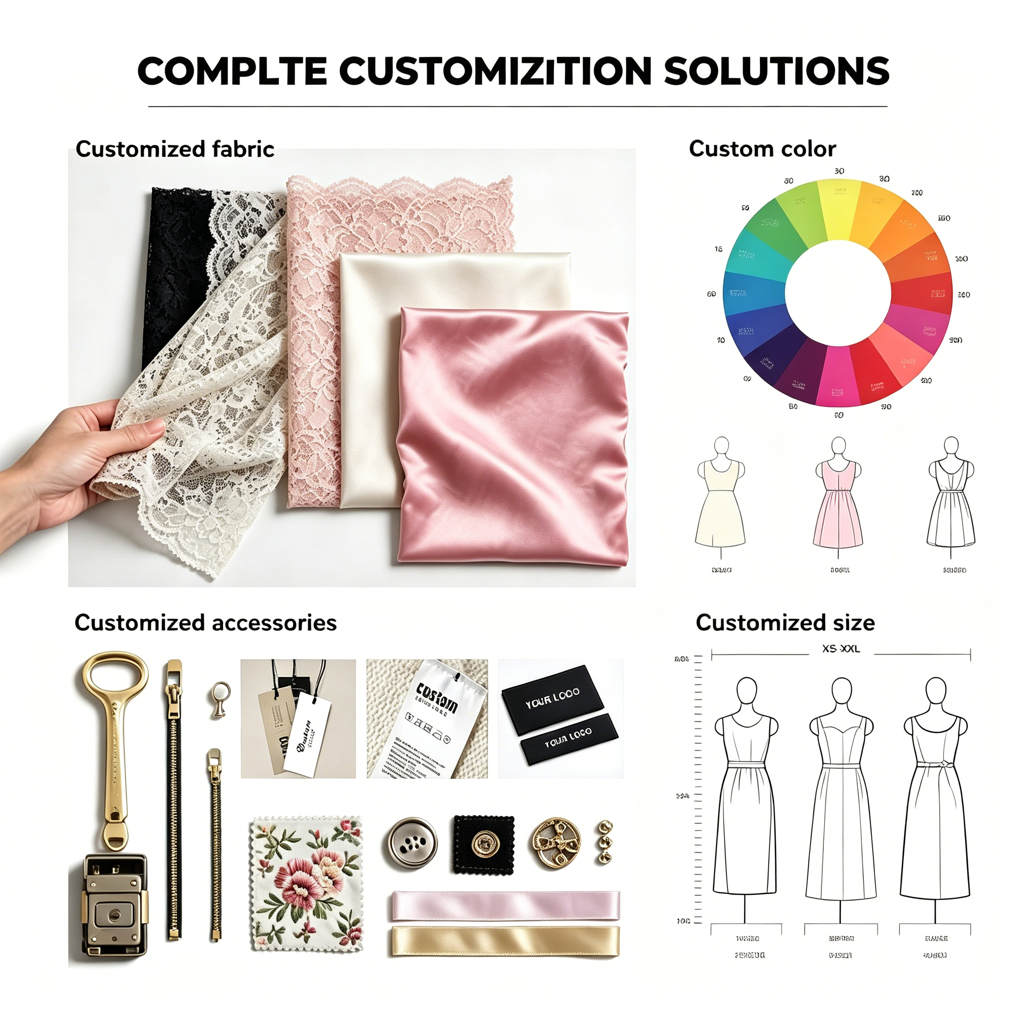 Women's Custom Luxury Breathable Garment-Dyed Solid Pattern Business Casual Two-Piece Office Outfit Set