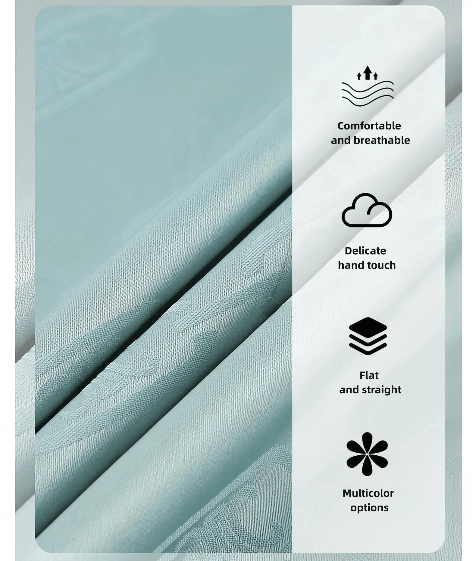 Soft-Drape Satin Elegant 100% Polyester Woven Fabric for Formal Blouses & Dressy Tops & Evening Party Outfits & Casual Wear