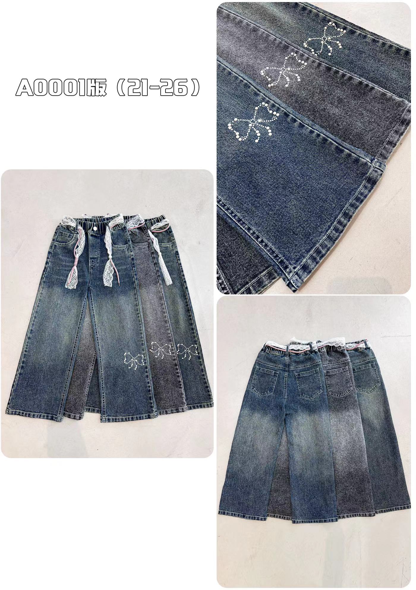 Vibrant Sweetie's Denim Wardrobe | Versatile Girls' Jeans, Trendy &amp; Cute For Outings | For A Happy Four-Season Wardrobe