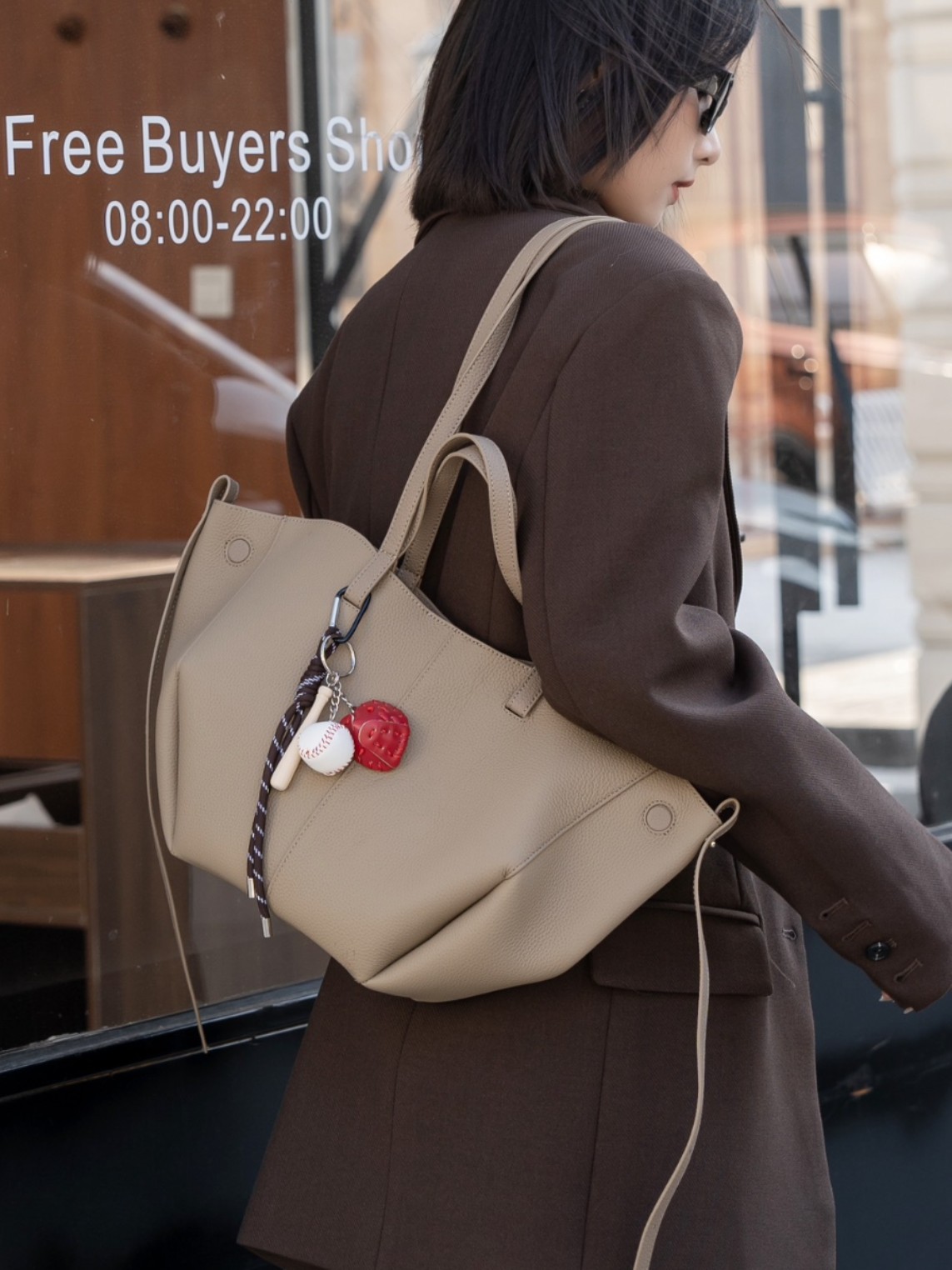 ODM&amp;OEM 2026 New Genuine Top-Grain Leather Wing Bag Lady Handbag And Tote Bag