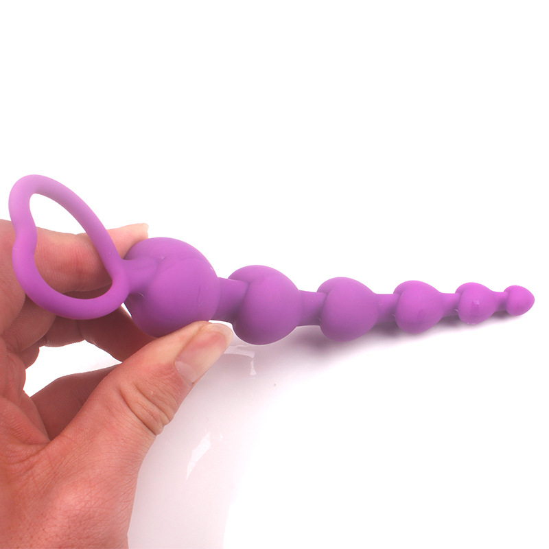 Custom LoveIy Heart Shaped Prostate Massager with Safe Pull Ring Suppliers, Quotes