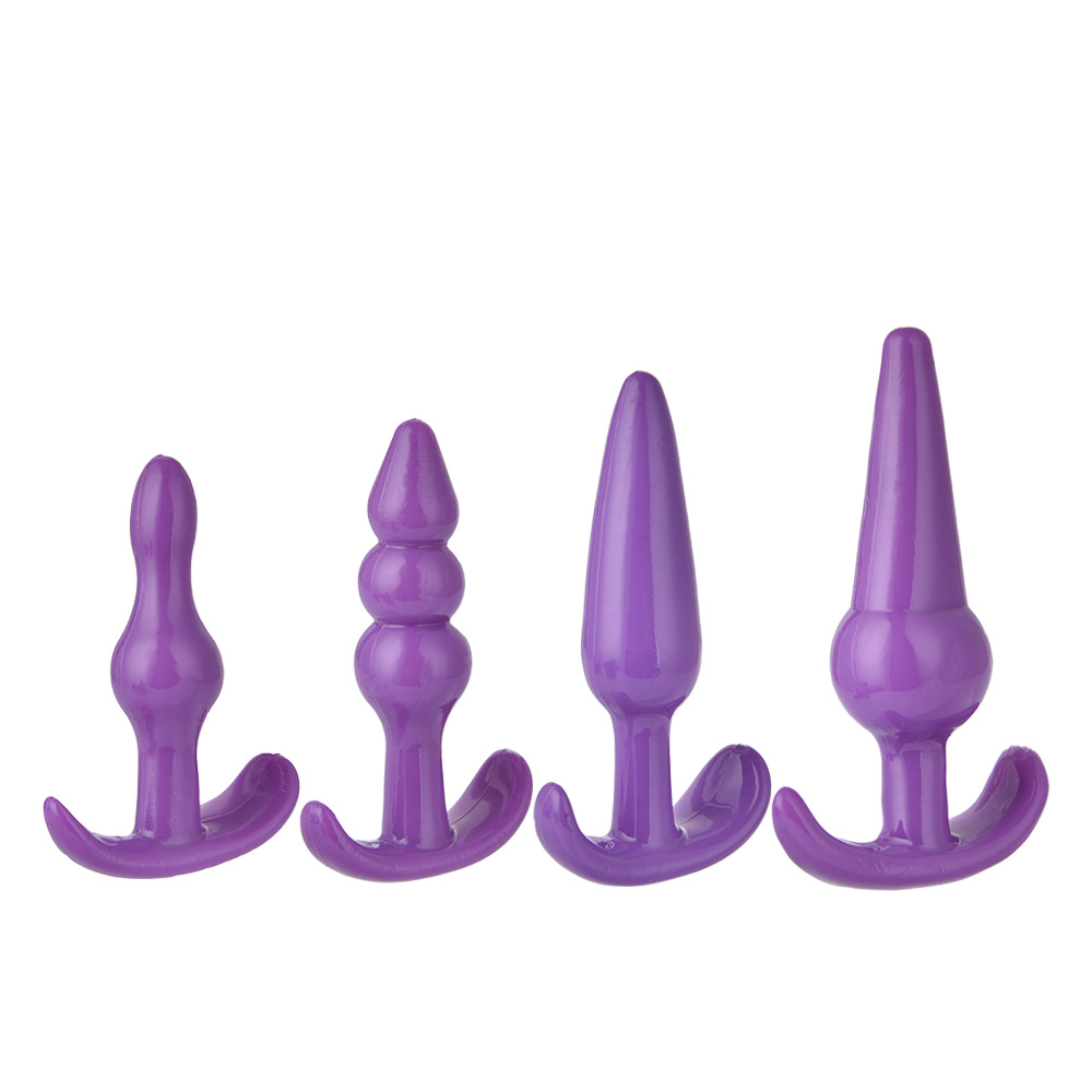 Buy 4-Piece Pleasure Plug Toy Anal Plug Stick Beginner Training Anales Trainer Set Supplier, Suppliers