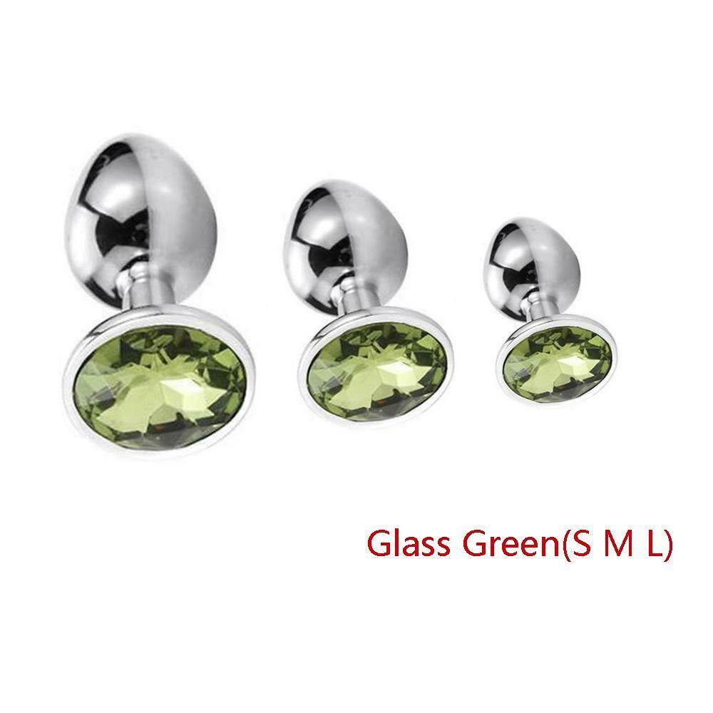 CE Certification 3pcs/set Anal Beads Crystal Jewelry Anal Butt Plug Massage Factory, Quotes