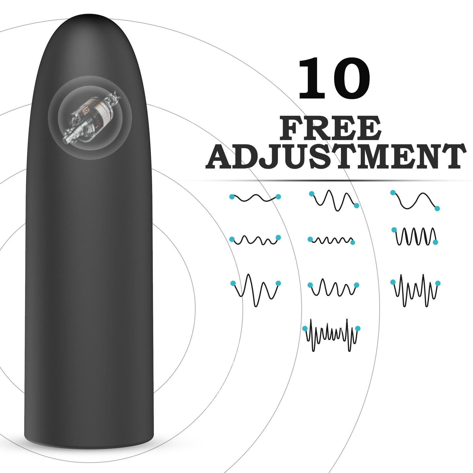 Wholesale Flat head remote control  10 speed remote control bullet vibrator Manufacturers, Products