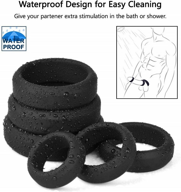 Discount 6 Different Size Flexible Super Soft Premium Quality Silicone  Penis Cock Rings Manufacturers, Products