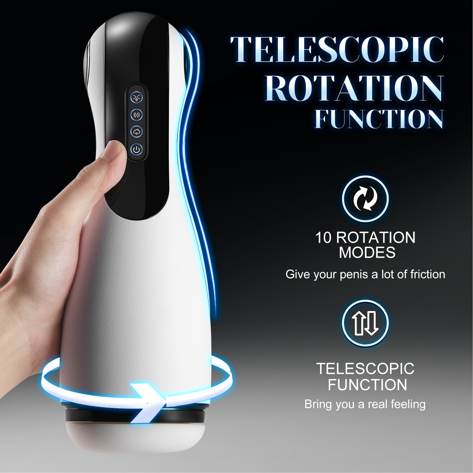 China Eelectric Oral Sex Toy with 3 sucking mode Male Masturbator Cup Factory, Exporter