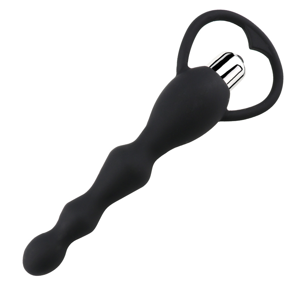 CE Certification bendable silicone vibrating anal beads butt plug vibe sex toys Suppliers, Factories