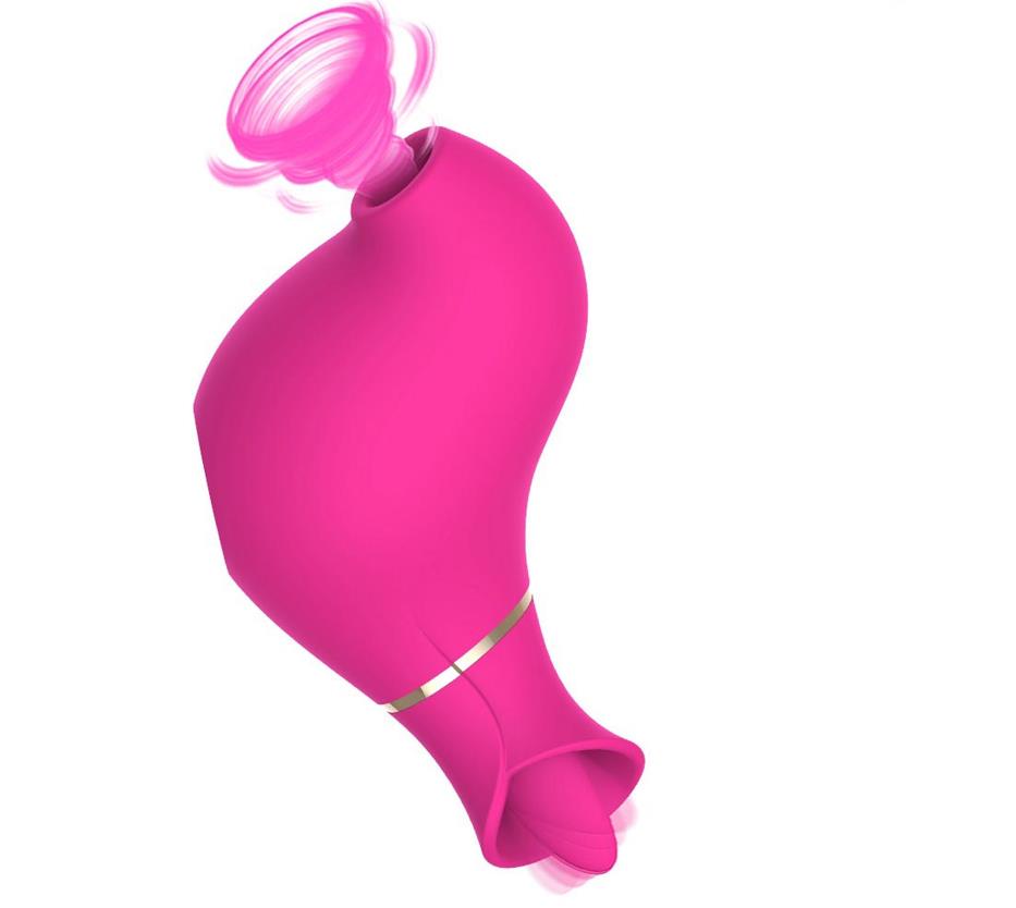 Tongue Licking Sucking Vibrator