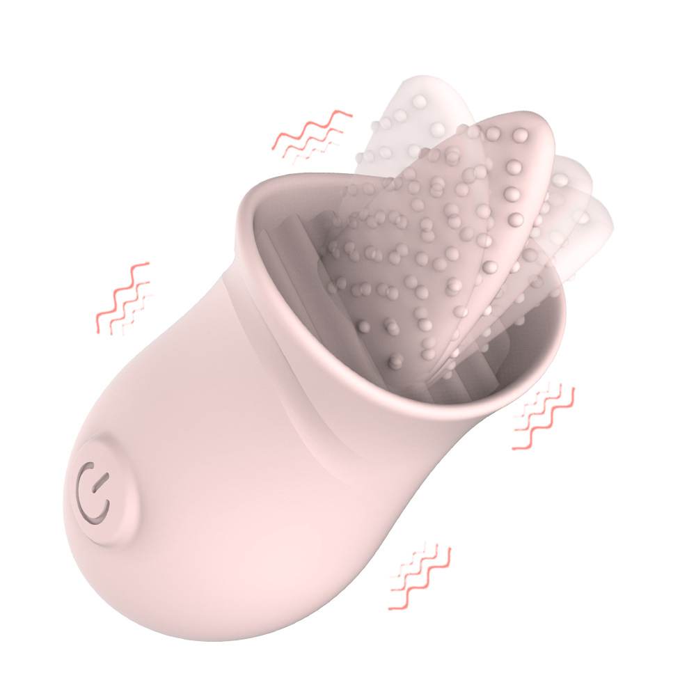 ODM Amazon Rose Tongue Wireless 10 Strong Vibration Modes Modes Clitoral Tongue Vibrator Exporters, Product