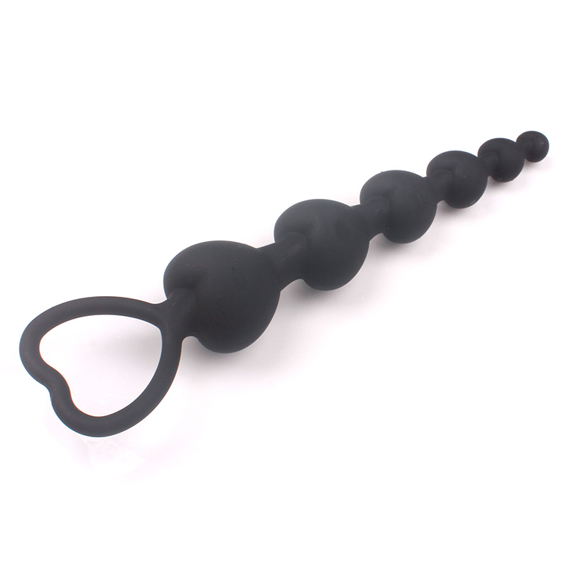 Custom LoveIy Heart Shaped Prostate Massager with Safe Pull Ring Suppliers, Quotes