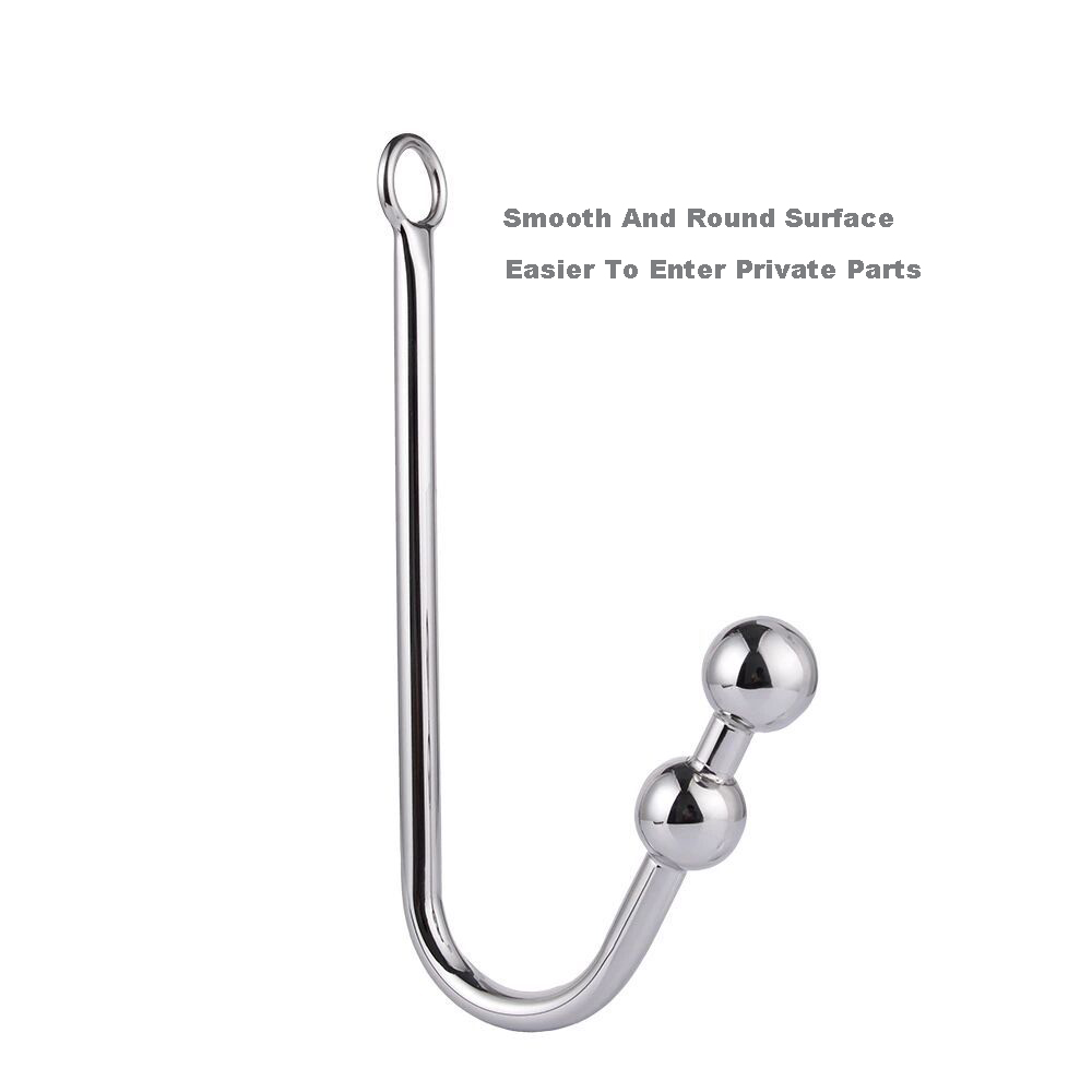 Metal Anal Hook 6