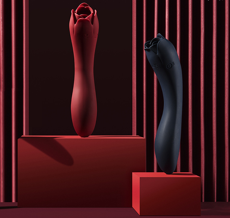 Rechargeable Rose Clitoral Vibrator