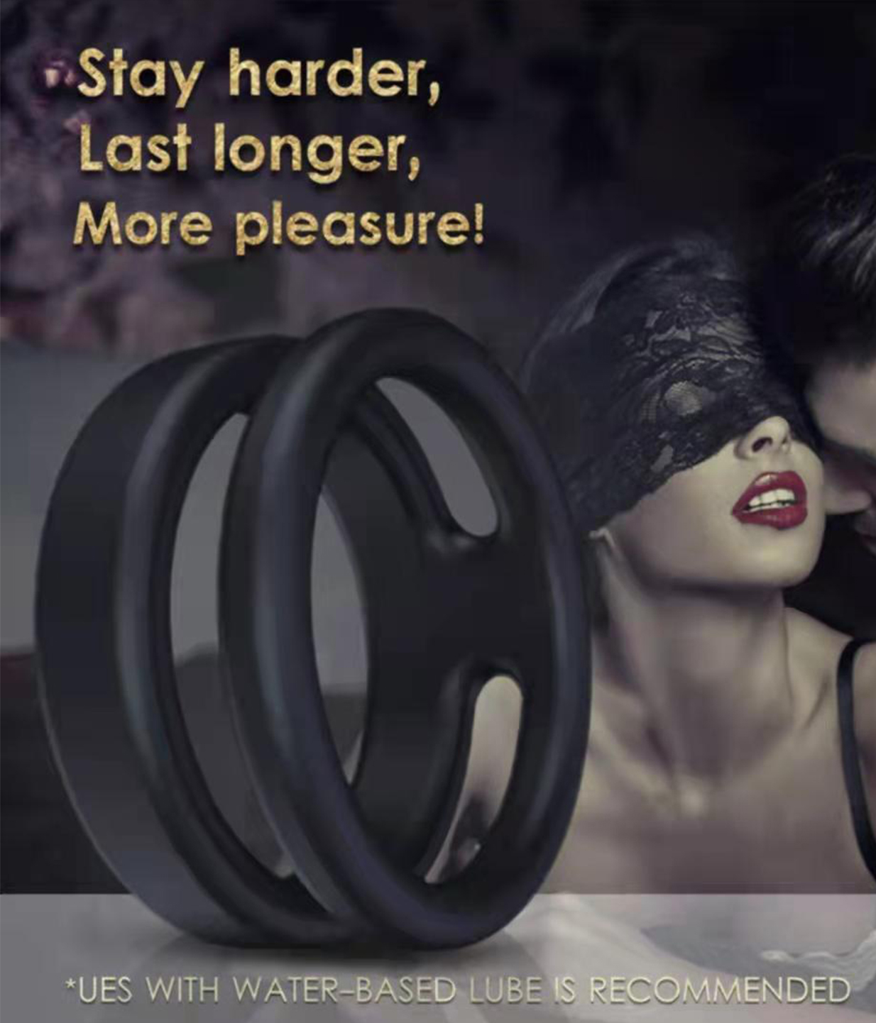 Silicone Dual Penis Ring 4
