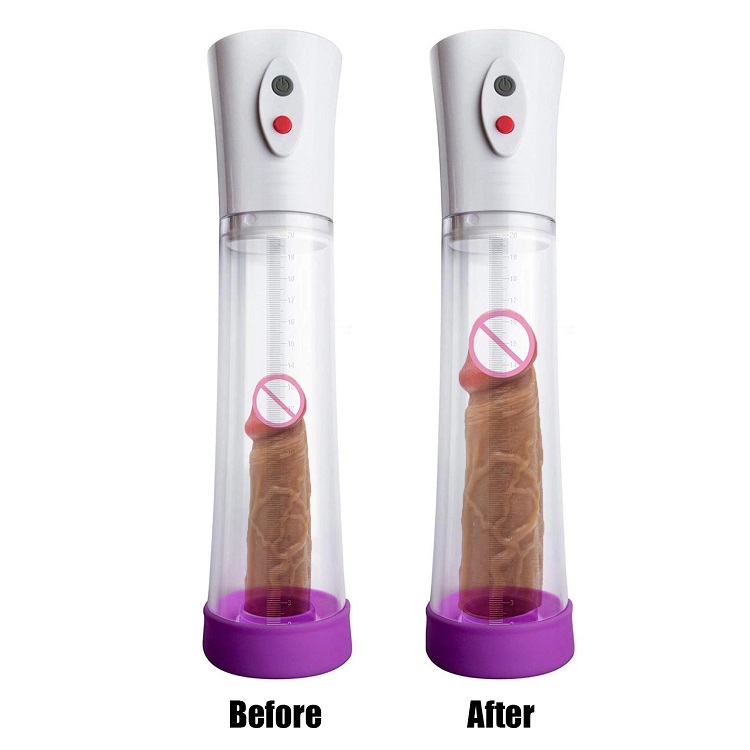 Cheap White USB-Powered Penis Pump Clear Bundle with 3 Small Sleeves Manufacturers, Suppliers