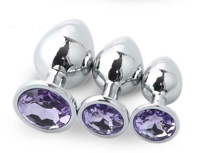CE Certification 3pcs/set Anal Beads Crystal Jewelry Anal Butt Plug Massage Factory, Quotes