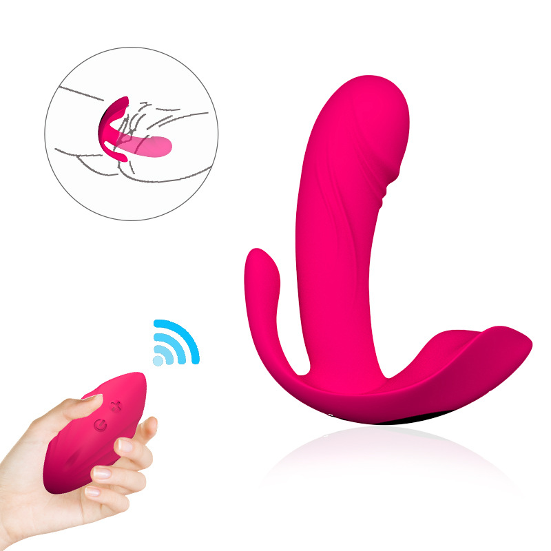 Discount New Design Remote Control Butterfly Vibrating Rotation Electric Silicone Sex Vibrator Manufacturers, Factory