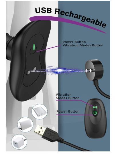 Best Silicone Rechargeable Anal Vibrator with Remote Control 6 Vibration Modes Suppliers, Quotes