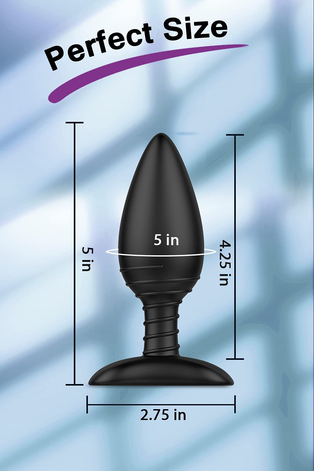 Best Silicone Rechargeable Anal Vibrator with Remote Control 6 Vibration Modes Suppliers, Quotes
