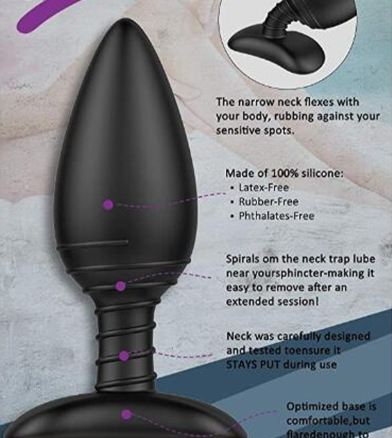 Vibrating Butt Plug View 2