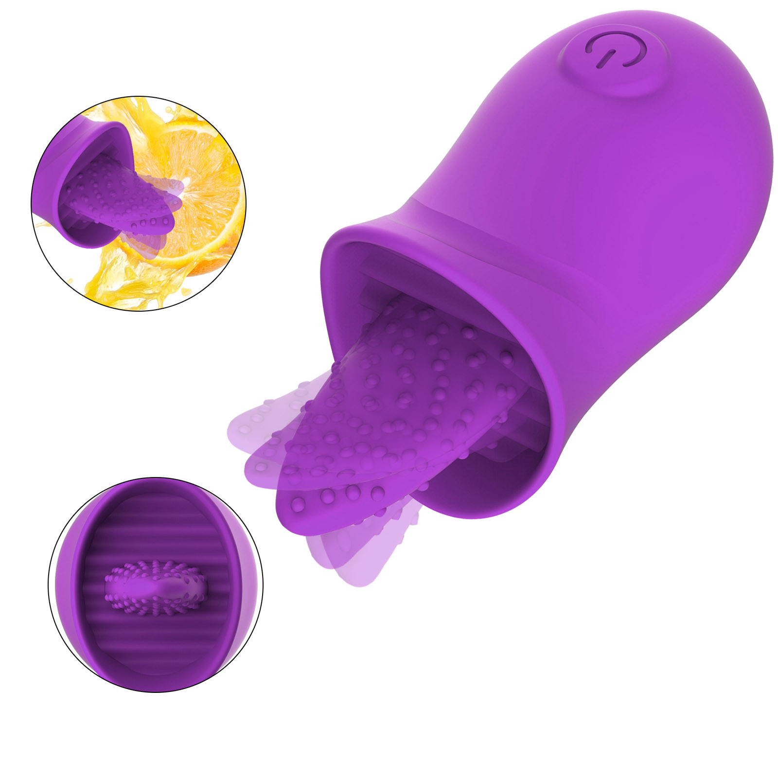 ODM Amazon Rose Tongue Wireless 10 Strong Vibration Modes Modes Clitoral Tongue Vibrator Exporters, Product