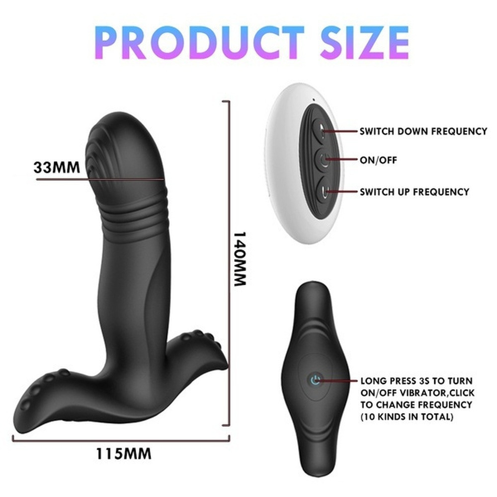China 10 Vibration Modes Secretme Butt Stimulator Plug for Male and Women Factory, Quotes