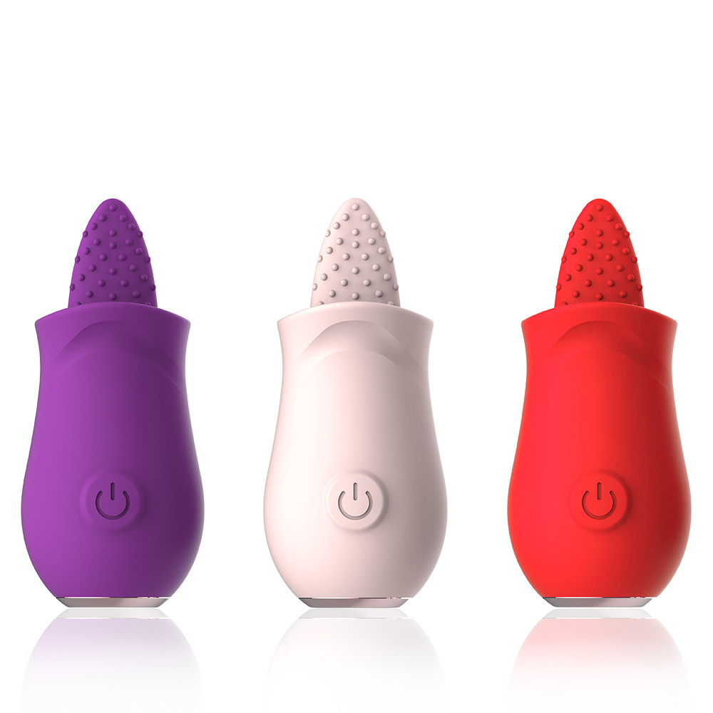 ODM Amazon Rose Tongue Wireless 10 Strong Vibration Modes Modes Clitoral Tongue Vibrator Exporters, Product
