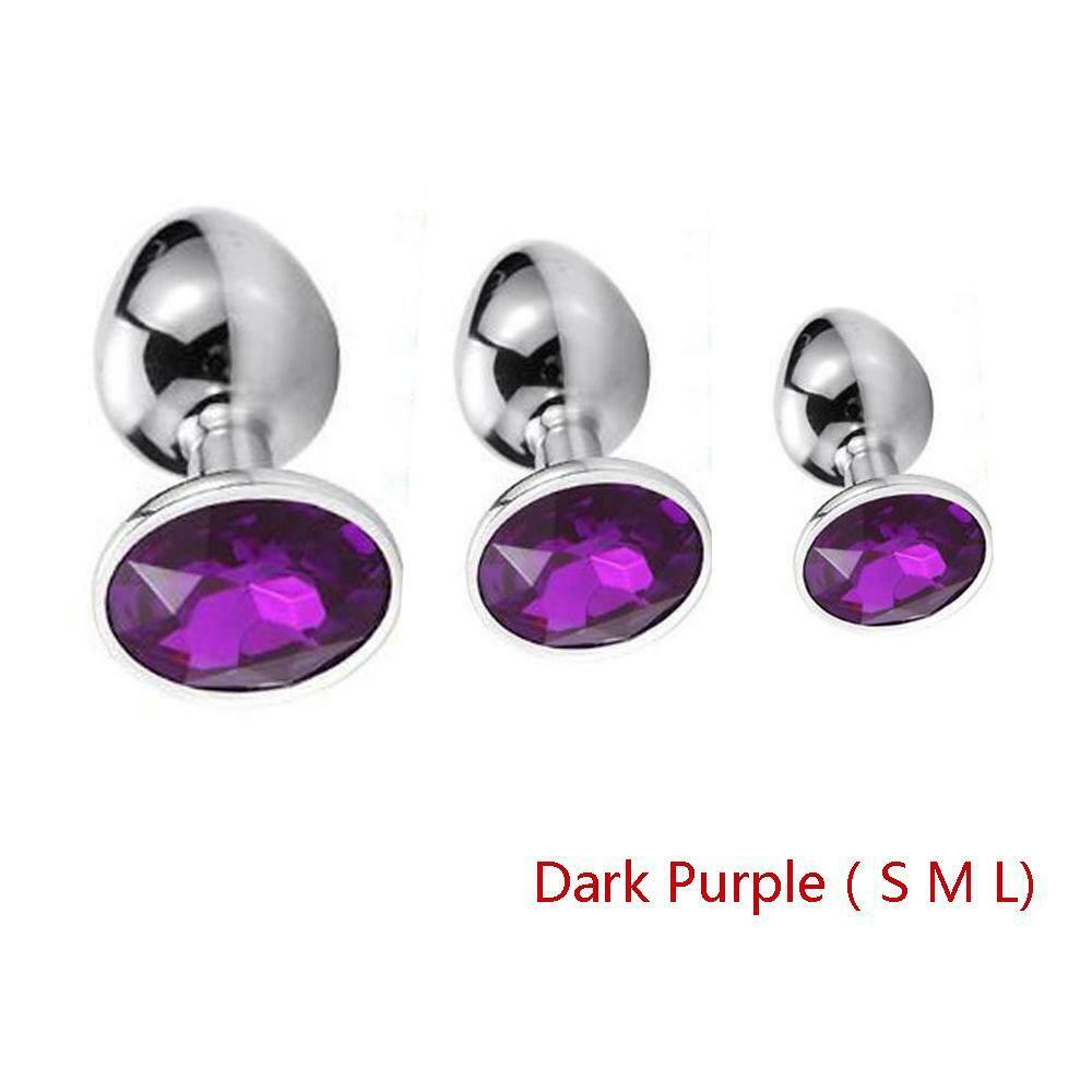 CE Certification 3pcs/set Anal Beads Crystal Jewelry Anal Butt Plug Massage Factory, Quotes