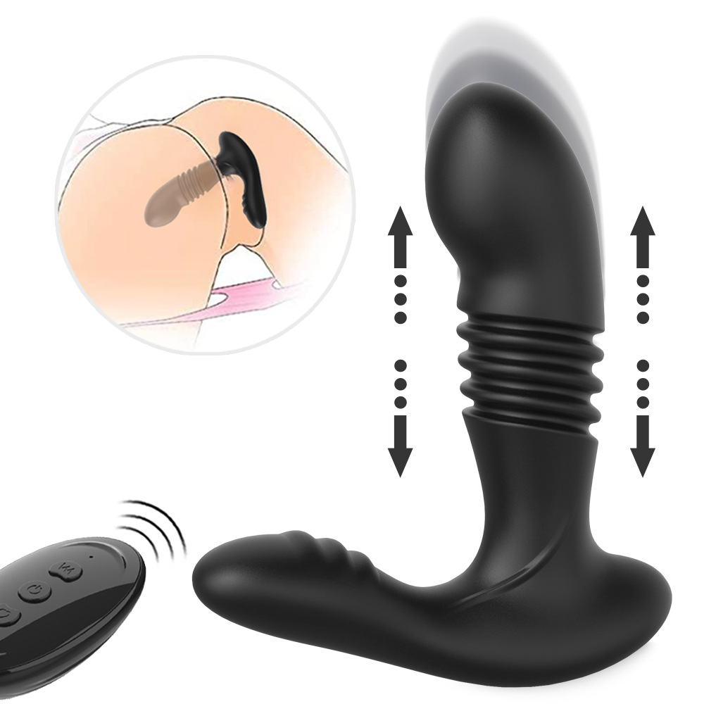 Famous Remote Control 12 Patterns Dual Stimulation Thrusting Anal Plug Prostate Massager Pricelist, Exporter