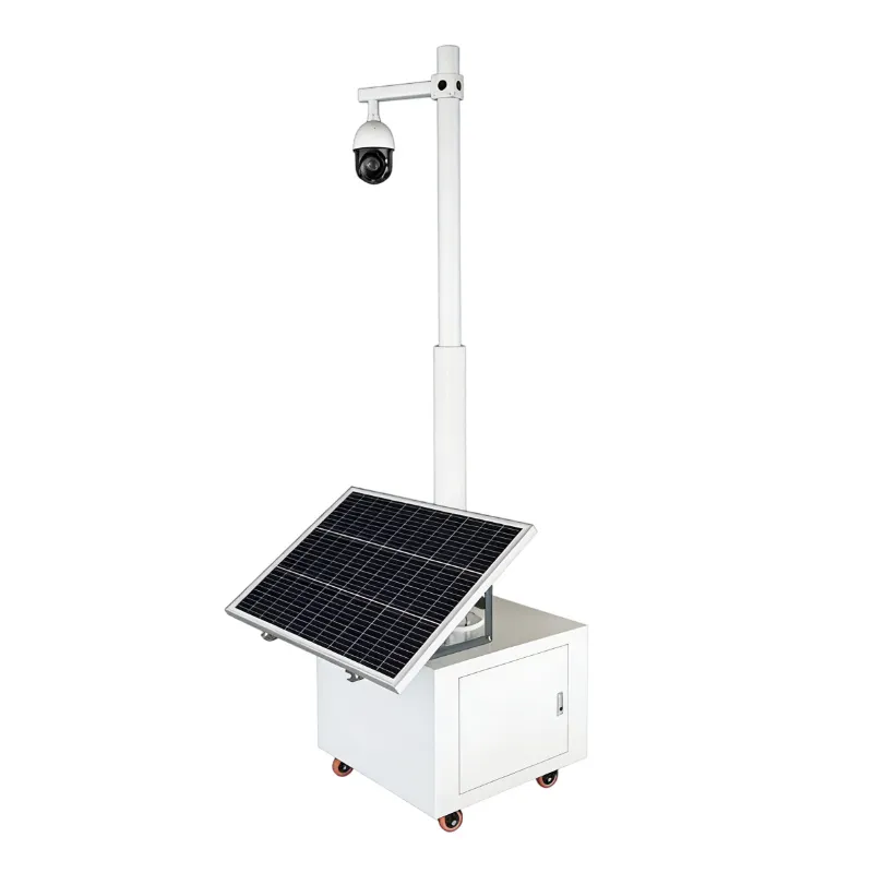 Off-Grid Solar CCTV Monitoring Station