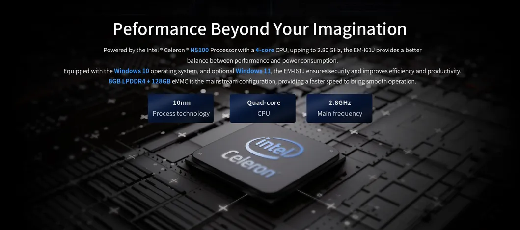 Rugged Handheld Smart PDA Back View
