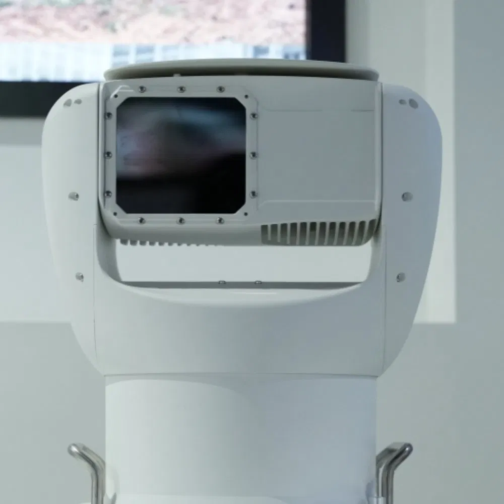 Solar-Powered 360° Surveillance System with 55mm Focal Length and 180° /S Frame Rate for Perimeter Protection