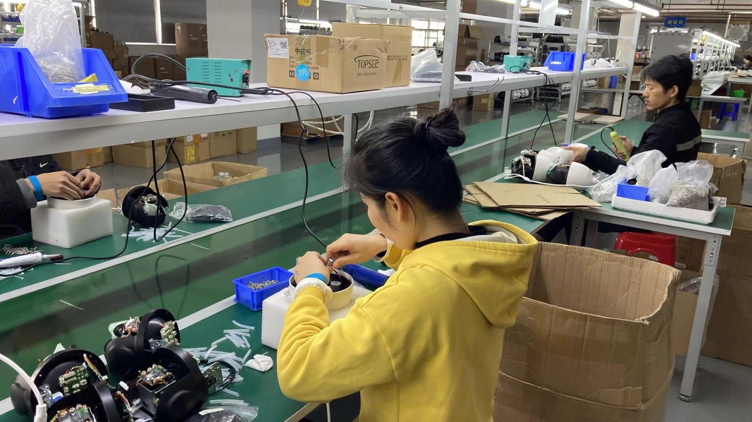 HawkEye Camera final assembly and quality pre-check