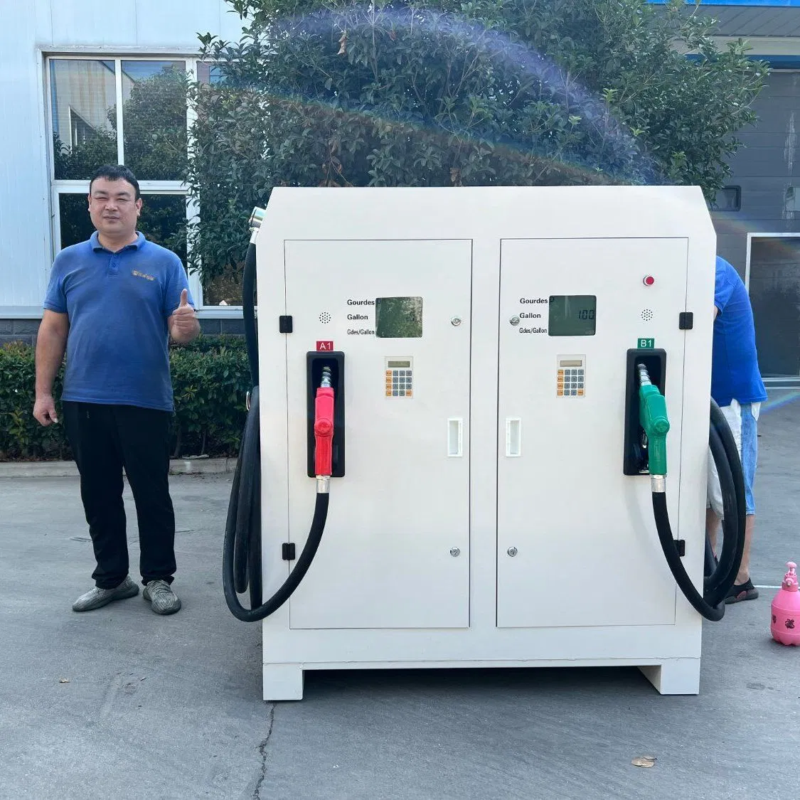 Refueling Engine Diesel Gasoline Storage Tank Integrated Mobile Station