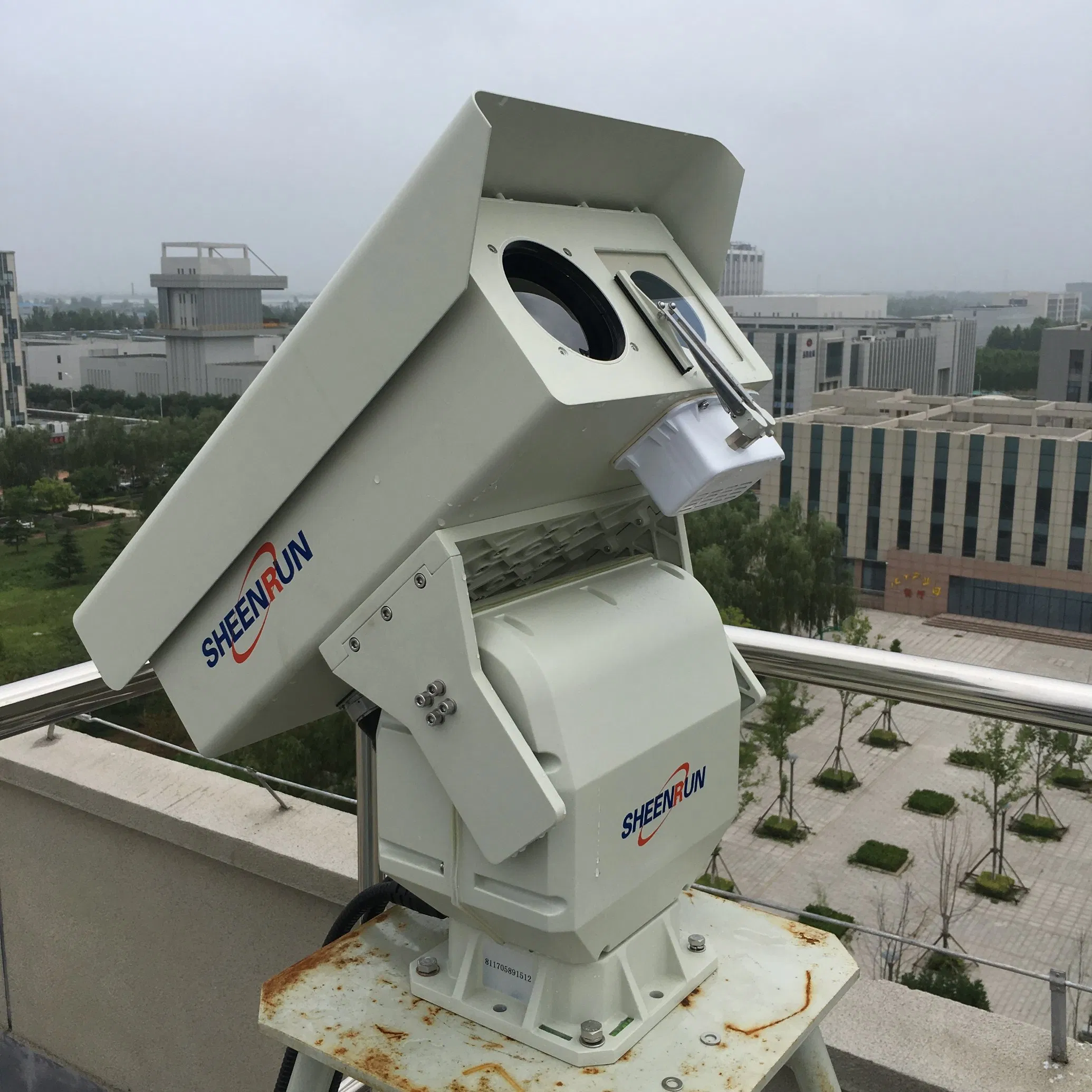 Dual Sensor PTZ Thermal Imaging Camera Day Vision for Forest Fire Prevention