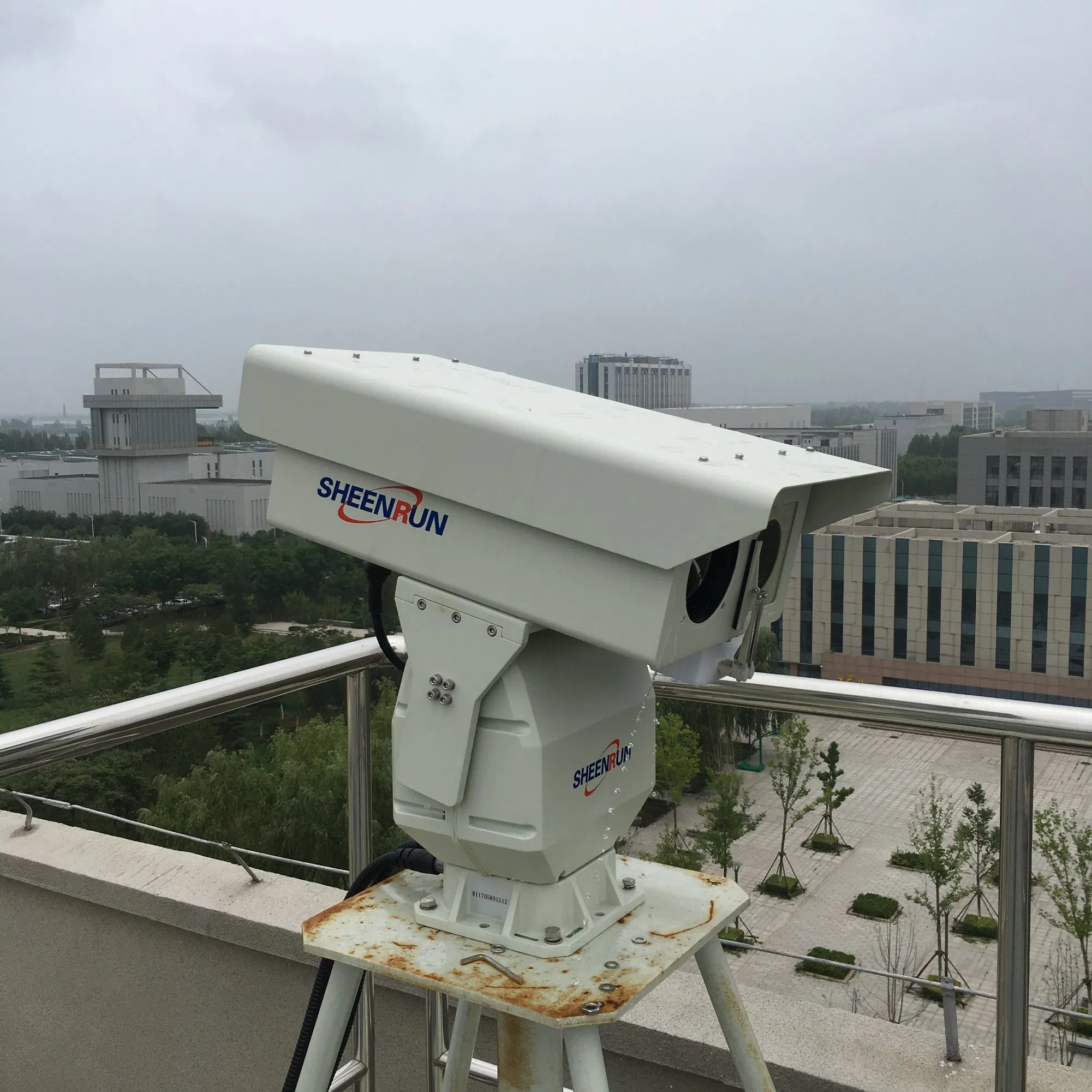 Dual Sensor PTZ Thermal Imaging Camera Day Vision for Forest Fire Prevention