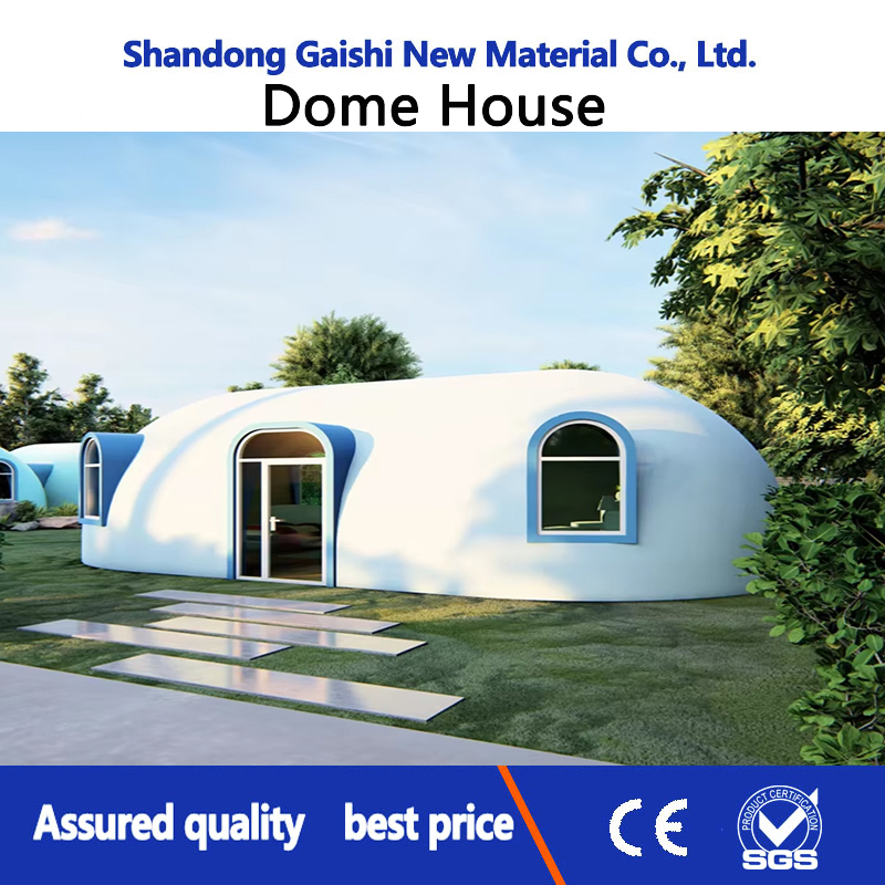 Simple Prefabricated Residential Building Energy Saving Module EPS Foam Dome House