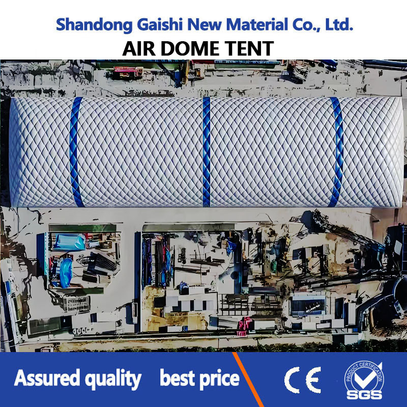 Air Domes Manufacturer Mobile Inflatable Storage Basin Air Dome for Coal Shed