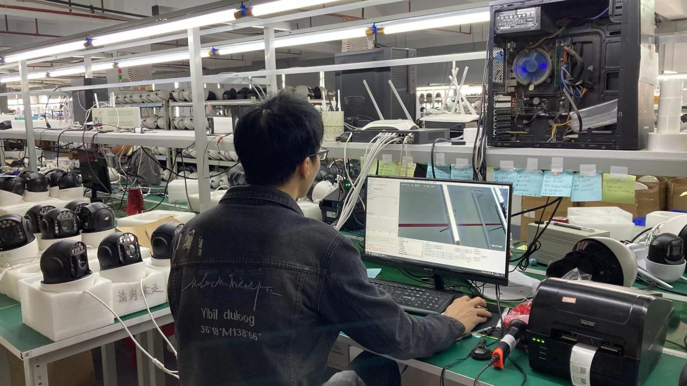 HawkEye Camera comprehensive function test before delivery