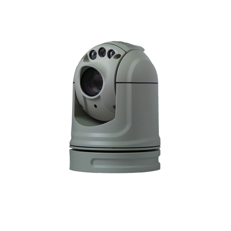 High-Performance Dual Sensor Thermal PTZ Camera for Mobile Use