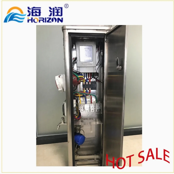 Corrosion-Resistant Service Pedestal Saltwater Rated for Coastal Power/Water Supply