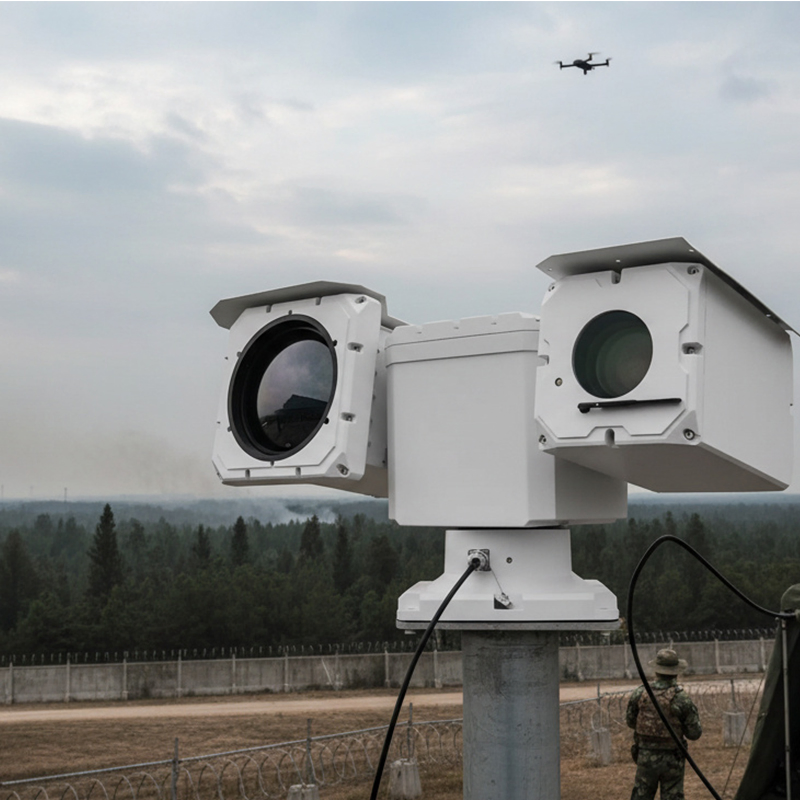 Comprehensive Long-Range PTZ Surveillance Camera with Multi-Sensor Capabilities