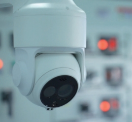 All-Weather Raythink Pd2t PTZ Security Camera: Dual Thermal/Visible Imaging, Ai Human/Vehicle Detection &amp; IP66 Protection for River Monitoring