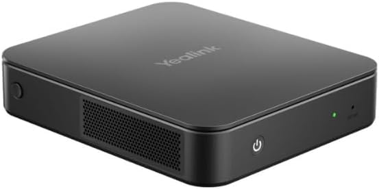 Yealink MVC860-C5-000 / MVC940-C5-008 All-in-One Video Conferencing System | 4K Ultra HD Camera, 12x Optical Zoom, Microsoft Teams Rooms, Built-in SoundBar