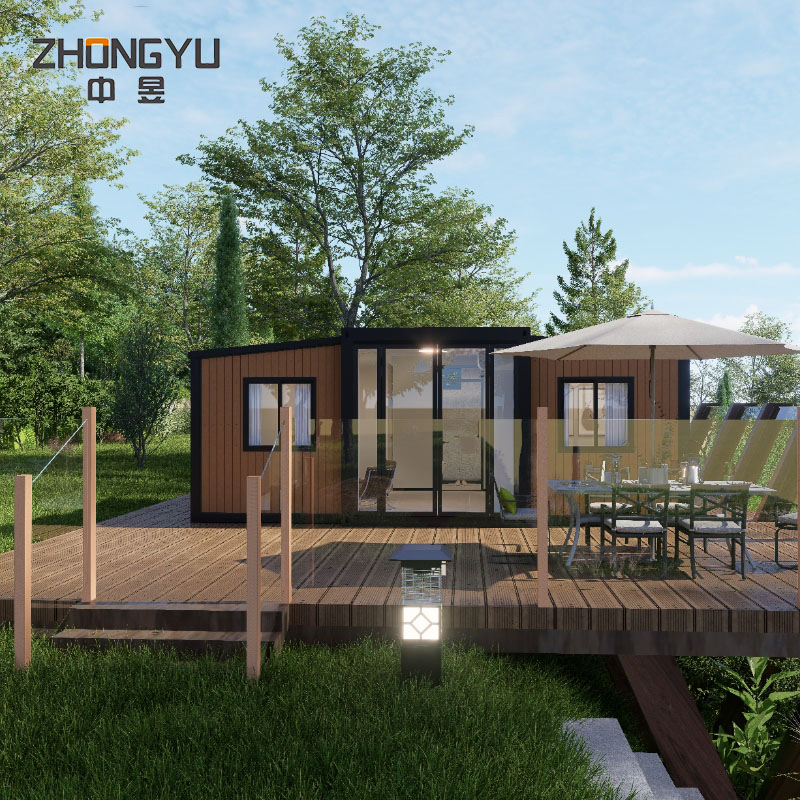 High Quality 20FT 40FT Portable Modular Wooden House Mobile Capsule House Capsule Tiny House Dome House Modern Prefab Homes Prefabricated Modular Homes Prefab H