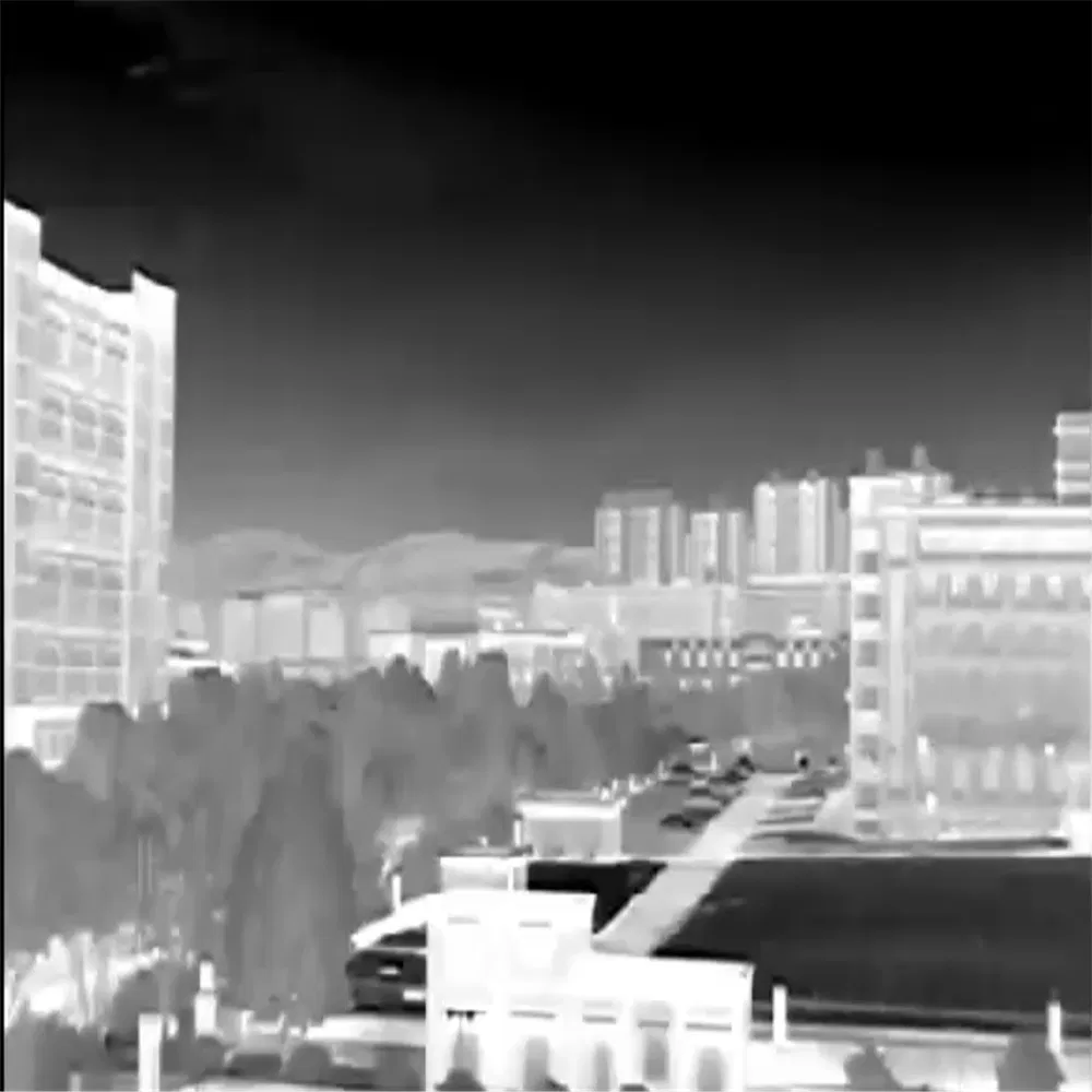 Vehicle Car Mounted Dual Sensor PTZ IR Security Surveillance Thermal Imaging Camera