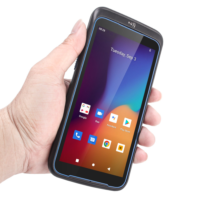 Uniwa 5.5 Inch IP67 Rugged Front NFC Android Mobile Phone Data Collection Terminal
