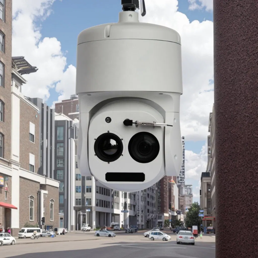 4MP CMOS Dual Lens High Speed Dome PTZ Night Vision Camera 37X Optical Zoom Closed-Loop Control Two-Way Audio IP66 Cloud