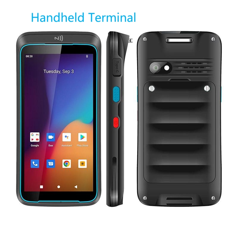 Uniwa 5.5 Inch IP67 Rugged Front NFC Android Mobile Phone Data Collection Terminal