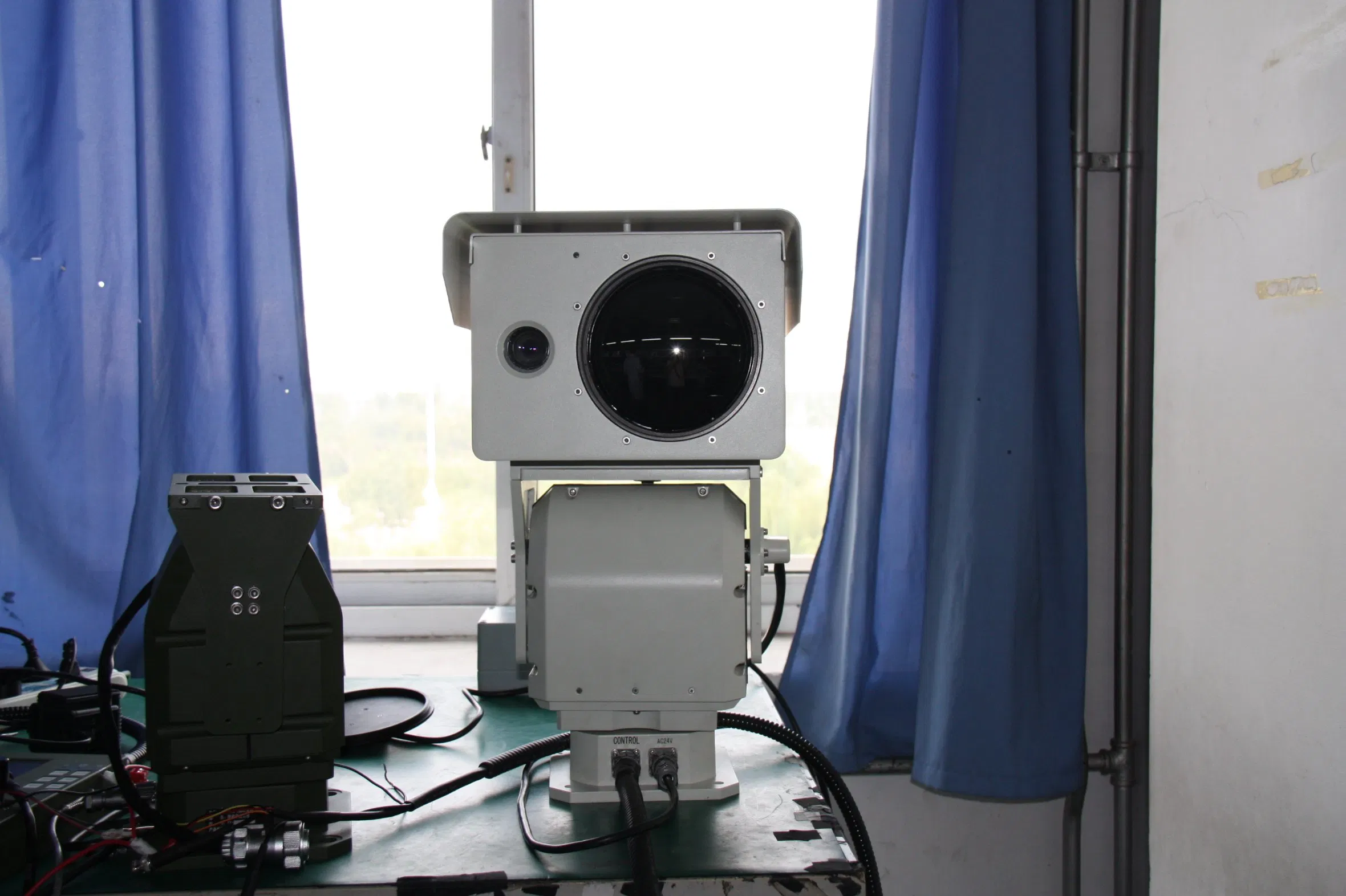 Long Range Security Surveillance Forest Fire Proof Prevention PTZ Thermal Imaging Cameras